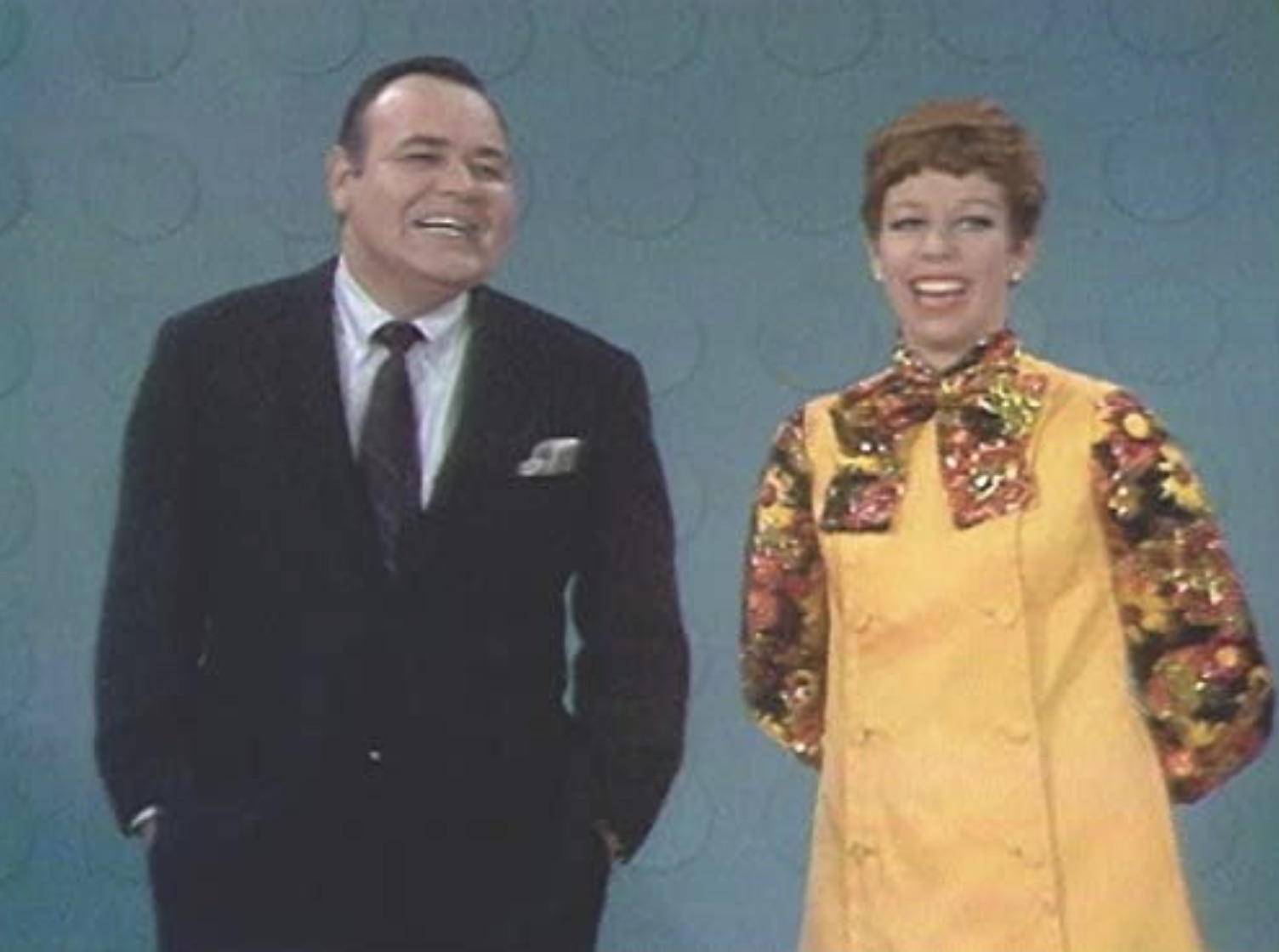 Carol Burnett and Jonathan Winters in “The Carol Burnett Show” 